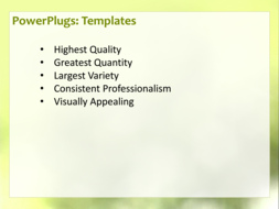 PowerPoint Template - abstract, environment, art - Print Slide